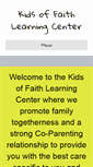 Mobile Screenshot of faithdeliverancecc.com